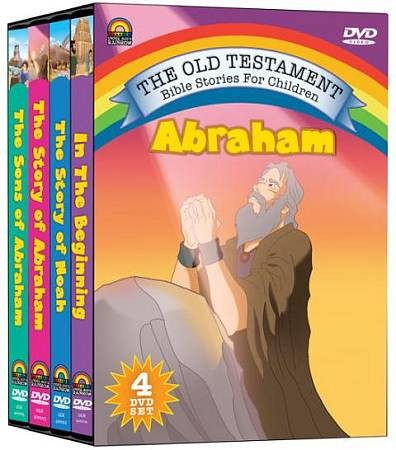Old Testament Bible Stories For Children   Abraham DVD, 2009, 4 Disc 