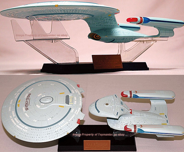 Aoshima Skynet Star Trek USS Enterprise NCC 1701 D 1/2000 Scale Model 