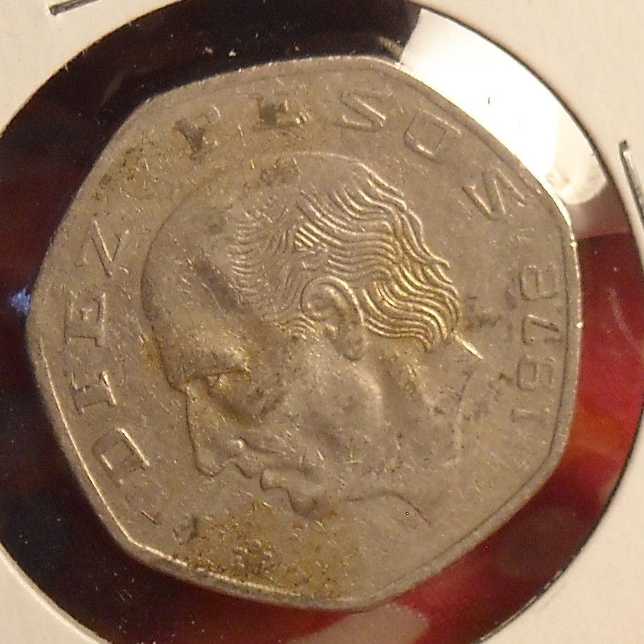 Mexican 1978 Diez pesos World Foreign Coin