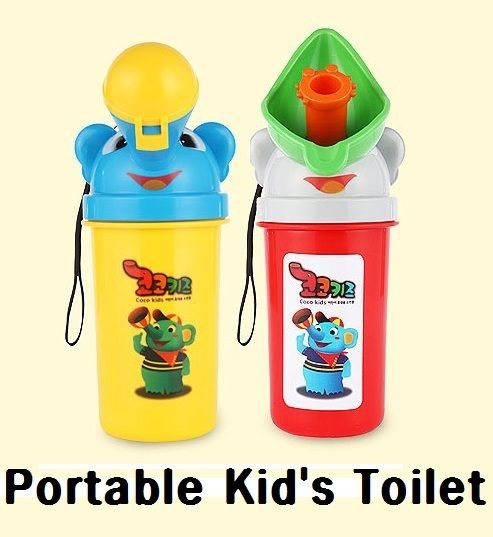 Portable Urinal Kids Car Toilet for Boy & Girl Potty Trainning (Made 