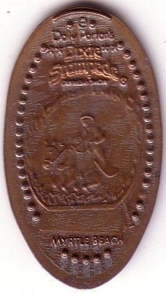 Dolly Partons Dixie Stampede Myrtle Beach Retired Souvenir Pressed 