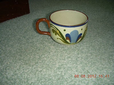 DEVON TORQUAY POTTERY MOTTO WARE. ALLER VALE. CUP