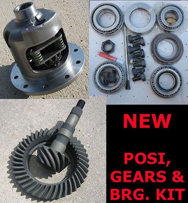 GM 8.2 10 Bolt Rearend Eaton Style Posi Gears Bearing Kit Package   3 