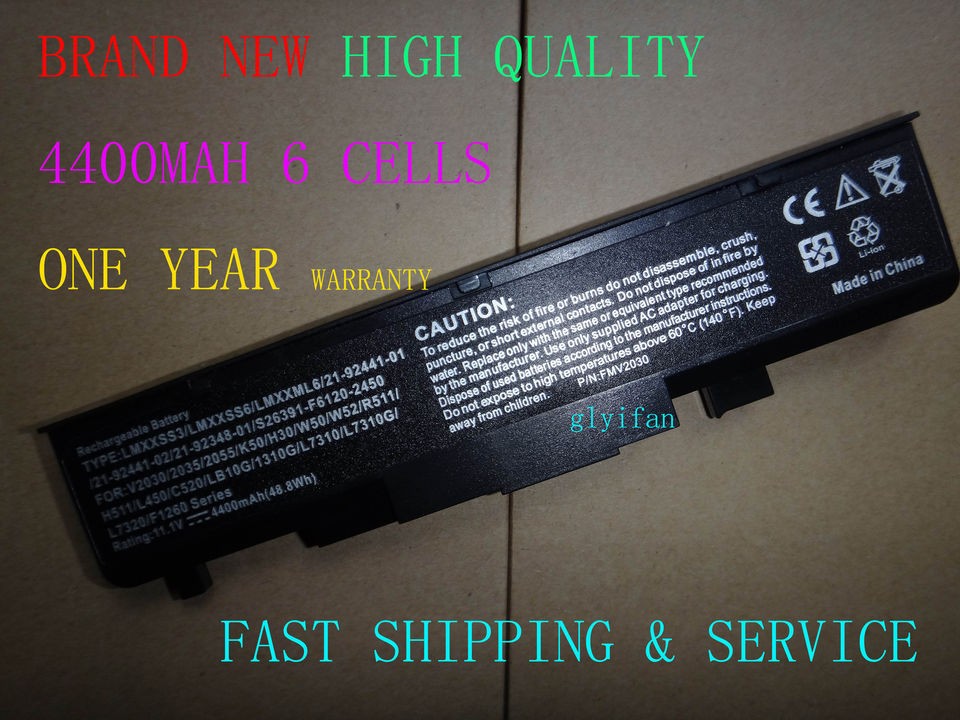 48.8WH Battery FUJITSU SIEMENS DPK LMXXSS3 SMP LMXXSS3 SMP LMXXSS6 SMP 