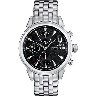 Bulova Accutron 63C106 Mens Gemini Chronograph Watch