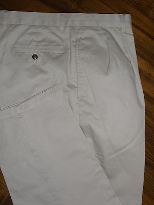 EUC GARY PLAYER 100% COTTON KHAKIS 36X29 PLEATED WITH CUFFS GOLF 