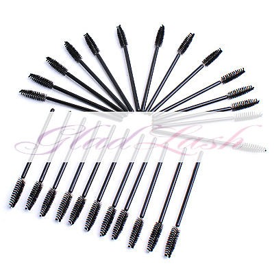 Glad Lash Cosmetic Eyelash Extension Disposable Black Mascara Wand 