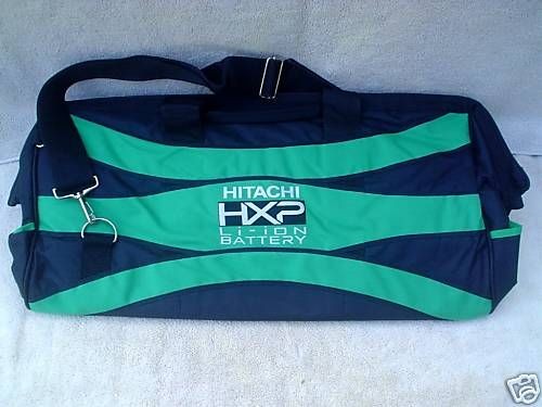 HITACHI 2 TOOL BAG/CASE FOR DRILLS,SAWS BATTERIES 18V