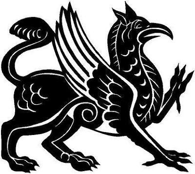 Mythical Griffin Vinyl Decal Car Truck Window Sticker