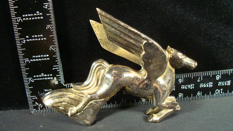 Pegasus Flying Horse Hood Ornamen.Radiator Cap or Mascot