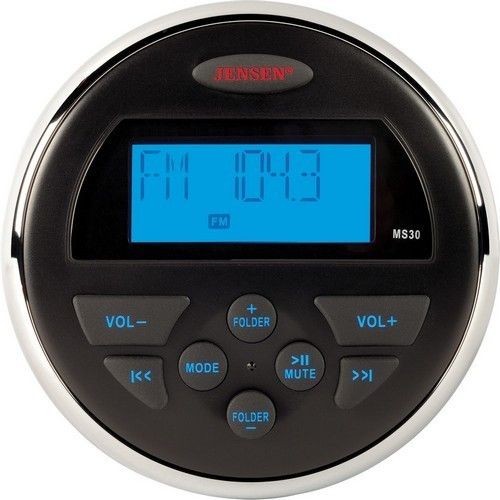 JENSEN MS30 AM/FM/USB Compact Waterproof Stereo