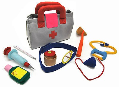 eWonderWorld Doctors Play Set   Pretend Career Play Set Kit Soft 