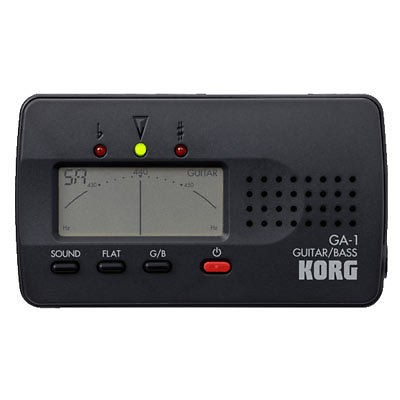 Korg Compact Guitar & Bass Tuner (GA1)   Official Korg USA Dealer