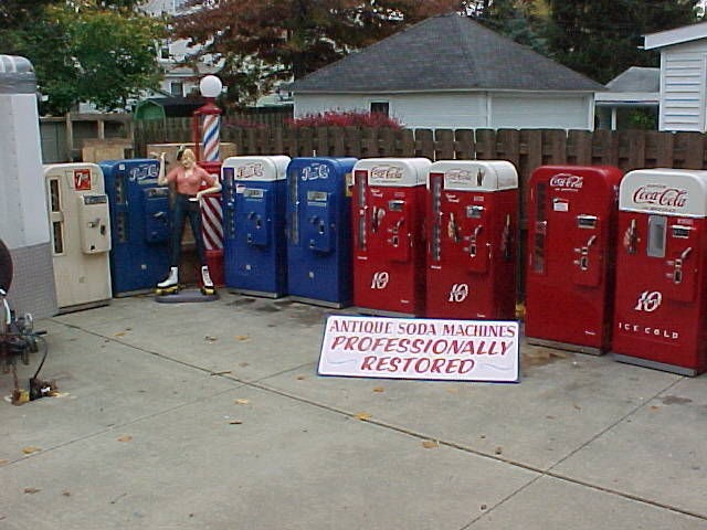 antique coke machines in Banks, Registers & Vending