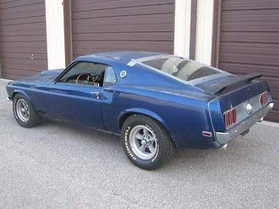 Ford  Mustang 1969 Ford Mustang Mach 1 Super Cobra Jet 4 speed