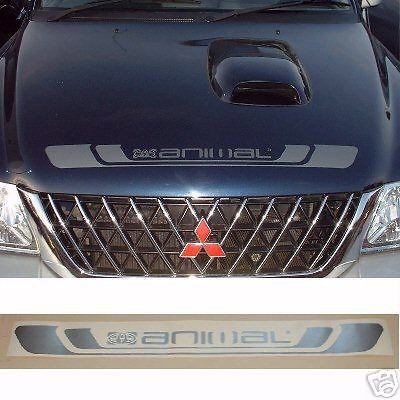 Mitsubishi L200 ANIMAL Bonnet decal / sticker