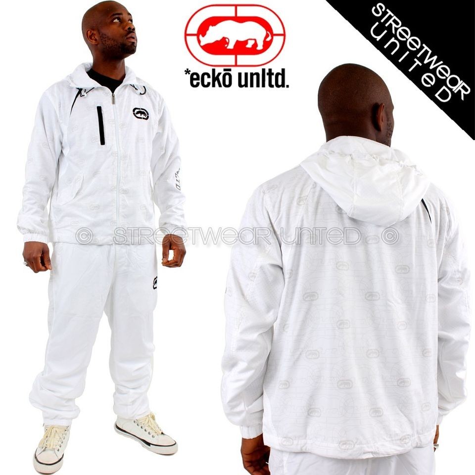 Ecko Unltd Technic Active Pro Wind Shower Woven Tracksuit Marc Hooded 