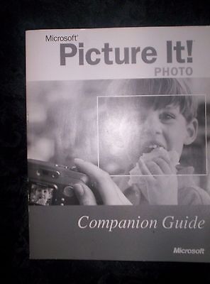 MICROSOFT PICTURE IT PHOTO COMPANION GUIDE #X08 83103