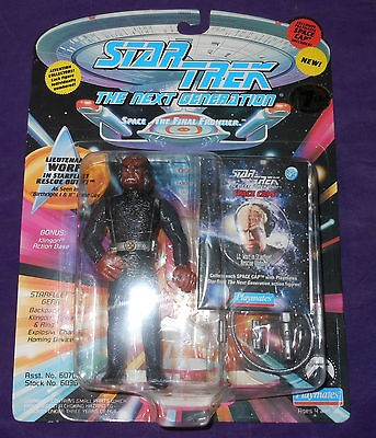 Star Trek TNG next generation Worf rescue outfit uniform space caps