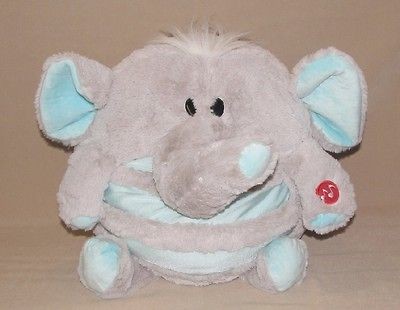 16 JAY AT PLAY Grey Gray Blue MUSHABELLY CHATTER Microbead ELEPHANT 