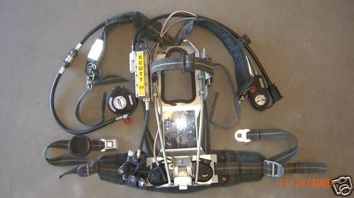 Scott fifty 3.0 Air Pak SCBA Air Pack w/ HUD Regulator