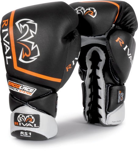 Rival High Performance Lace Pro Sparing Gloves   Long Cuff mma martial 