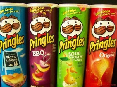 PRINGLES POTATO CHIPS various flavours YUMMY CHEAP SHIP