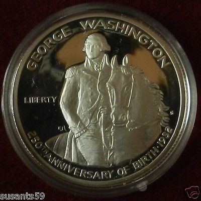 PCGS PR 69 DONNA POPE 1982 S SILVER GEORGE WASHINGTON COMMEMORATIVE 