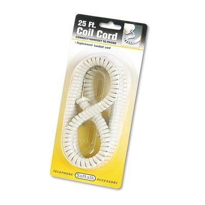 Softalk Coiled Phone Cord   SOF42215   3 Item Bundle