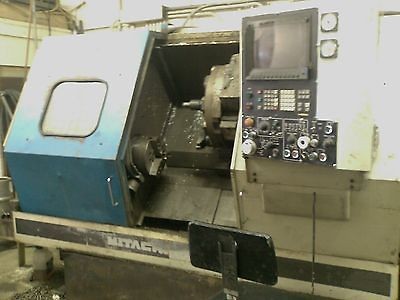 Hitachi Seiki HITECTURN 25S 10TF CNC Lathe / Chip Conveyor