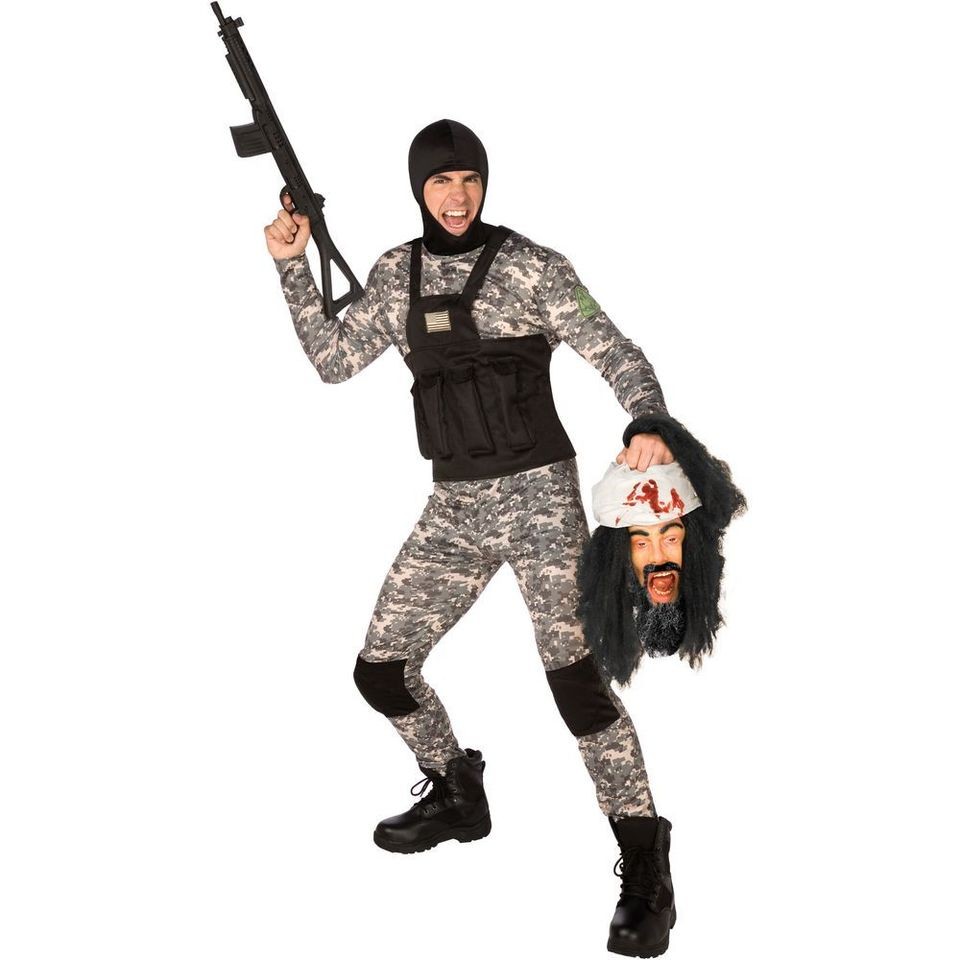 Navy Seal Plus Adult Costume soldier,military,seals,naval,sailor