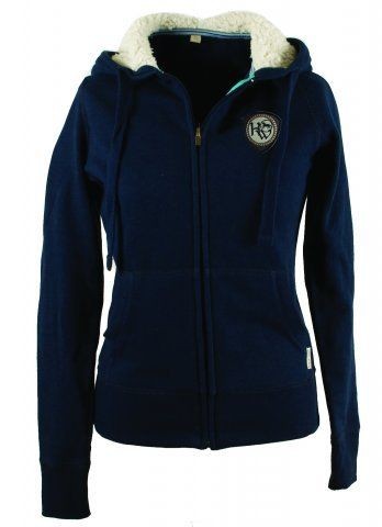 Horseware Ireland Sherpa Fleece Hoody Large Navy