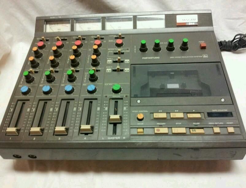 Vintage Tascam 244 Portastudio Non Working Parts or Repair with Manual