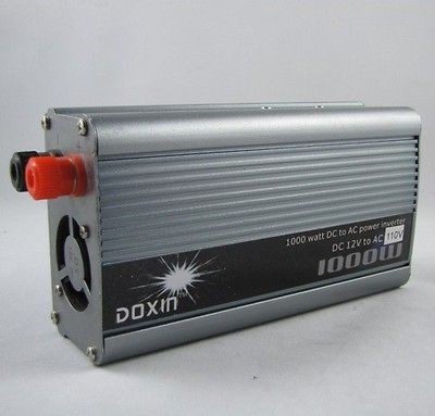 1000W 12V DC to 110V AC Car Truck Boat Power Inverter