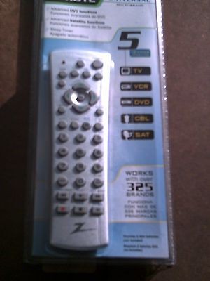 ZENITH ZN5015 ​UNIVERSAL REMOTE CONTROL