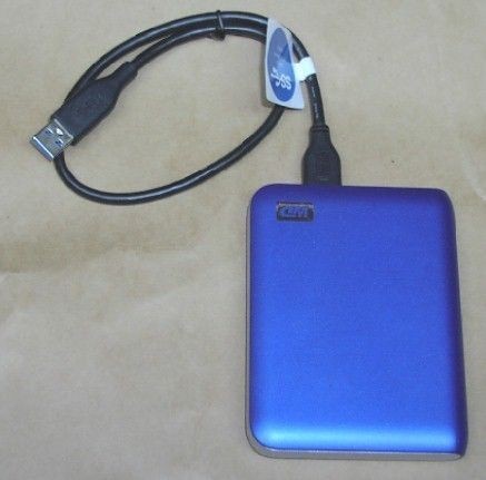 Western Digital My Passport WDBACX0010BBL 01 External HDD Hard Drive 