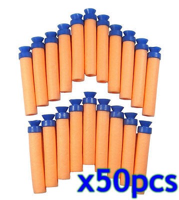 50pcs NERF N Strike Whistler Darts Mint Loose For Nerf Gun Toy Child 