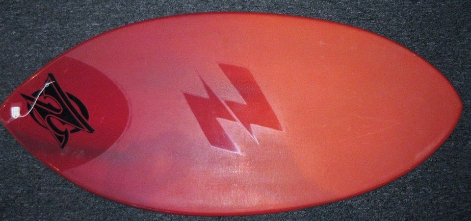 BRAND NEW ZAP SKIMBOARD MEDIUM WEDGE RUSTY RED COLORED WITH DARK GREY 