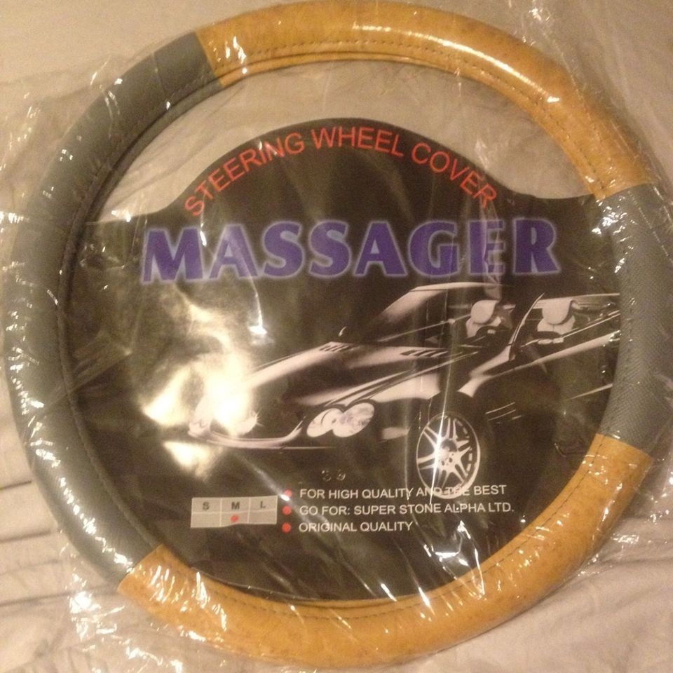 NEW Steering Wheel Cover Massager