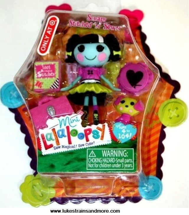 NEW Mini Lalaloopsy Scraps Stitched n Sewn Halloween 2012 Exclusive