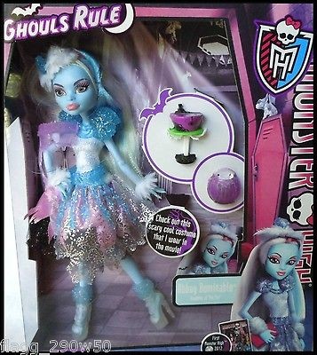 Newly listed *Monster High* GHOULS RULE ABBEY BOMINABLE DOLL