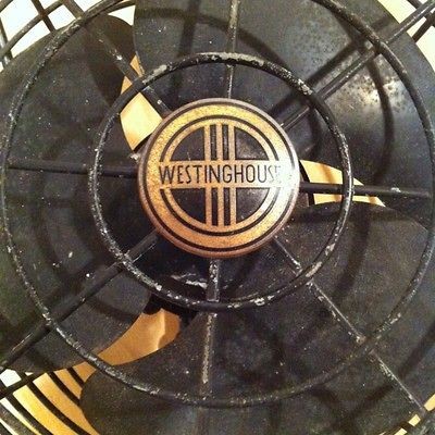 Vintage Westinghouse Fan Industrial Working