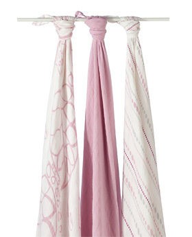   & Anais 3 Swaddle Aden and Anais Blankets Tranquility Bamboo 3 Pack