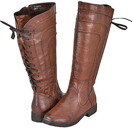 Yoki Graham 08 Brown Women Riding Boots