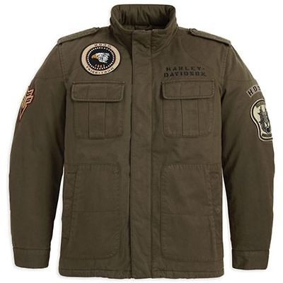    DAVIDSO​N® MENS TWILL MILITARY OUTERWEAR JACKET 97513 12VM* NEW