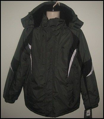   Platinum Collection Men Winter Ski Jacket Size Large Charcoal $140