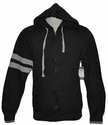 Rue21 Carbon Athletic Black Zipper Hoodie Mens Size XL NEW