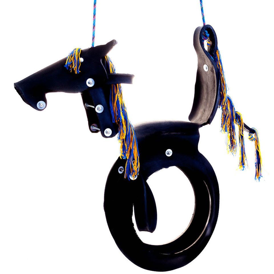 Denver Horse Swing Art made by Verified US Veteran.