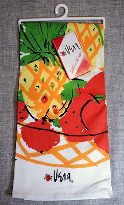 VERA ORANGE LUAU KITCHEN THINGS Towel (Bardwil Linens)