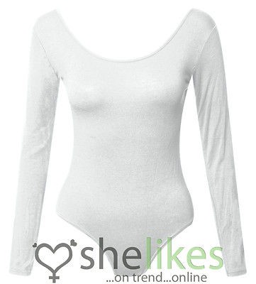 long sleeve bodysuit in Womens Clothing